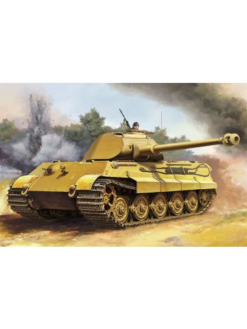 Trumpeter 948 Tiger II Porsche Turret Early Production 1/16 Scale Model Kit