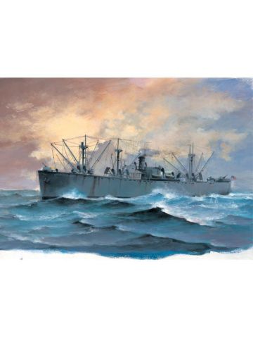 Trumpeter 05755 WWII Liberty Ship Jeremiah O'Brien 1/700 Scale Plastic Model Kit