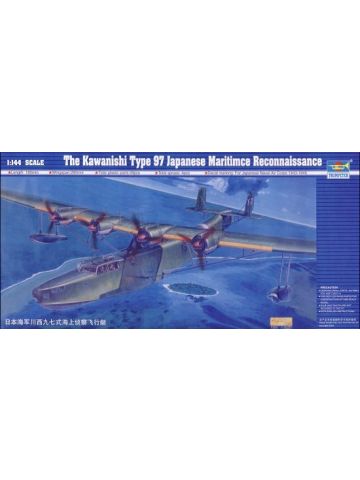 Trumpeter 1322 WWII Japanese Type 97 'Mavis' H6K5/23 Flying Boat 1/144 Scale Kit