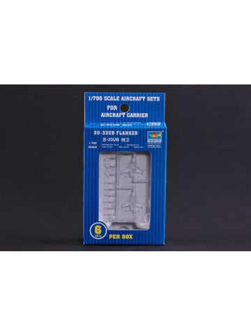 Trumpeter 3410 SU-33 Flanker Aircraft for 1/700 Scale Model Ships