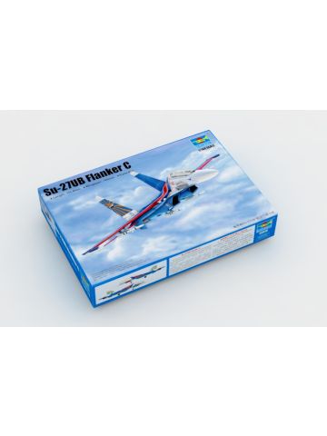Trumpeter 3916 Russian SU-27UB Flanker C 1/144 Scale Plastic Model Kit