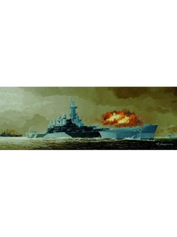 Trumpeter 5303 US Battleship North Carolina 1/350 Scale Plastic Model Kit