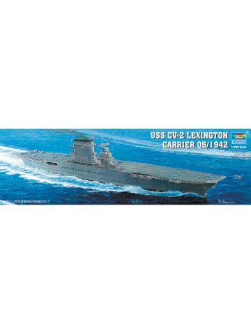 Trumpeter 5608 US Aircraft Carrier Lexington CV-2 1/350 Scale Plastic Model Kit