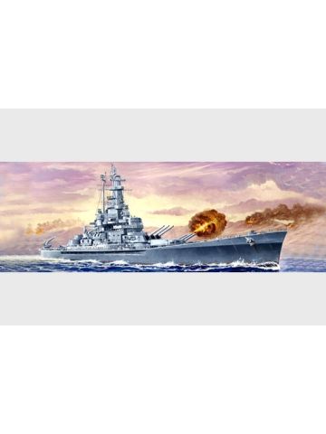 Trumpeter 5761 US Battleship Massachusetts BB-59 1/700 Scale Plastic Model Kit