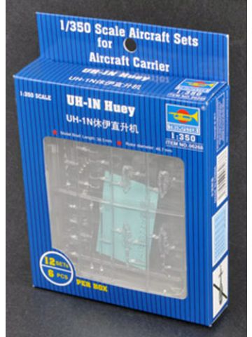Trumpeter 6268 UH-1N Huey Helicopters for 1/350 Scale Model Ship Kits
