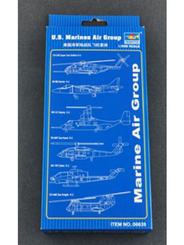 Trumpeter 6639 US Marine Air Group Aircraft & Helicopter 1/350 Scale