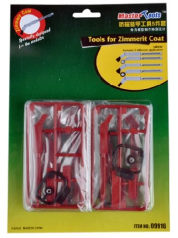 Trumpeter 9916 Zimmerit Application Tool Set for WWII German Military Model Kits