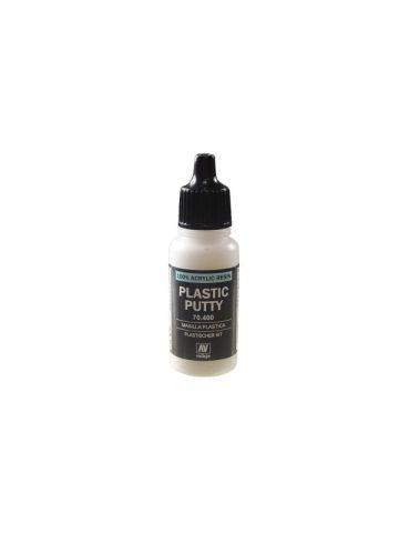 Vallejo 70400 Plastic Putty 18ml Bottle Water Soluble Acrylic for Model Kits