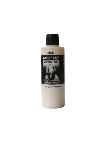 Vallejo Mecha Color 27702 Matt Varnish Acrylic Paint 200ml Bottle