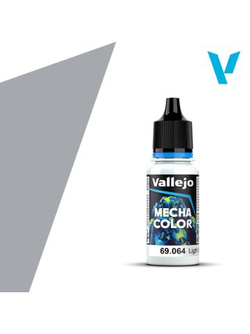 Vallejo Mecha Color 69064 Light Steel Metallic Acrylic Paint