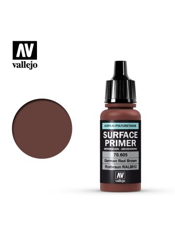 Vallejo Primers 70605 German Red Brown Acrylic Paint