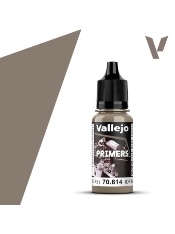 Vallejo Primers 70614 IDF Sand Grey Acrylic Paint