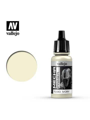 Vallejo Mecha Primers 70643 Ivory Acrylic Paint