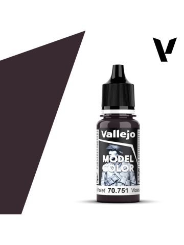Vallejo Model Color 70751 Black Violet Acrylic Paint