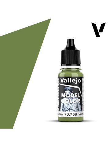 Vallejo Model Color 70758 Bright Green Acrylic Paint
