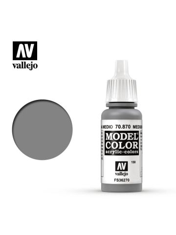 Vallejo Model Color 70870 Medium Sea Grey Acrylic Paint