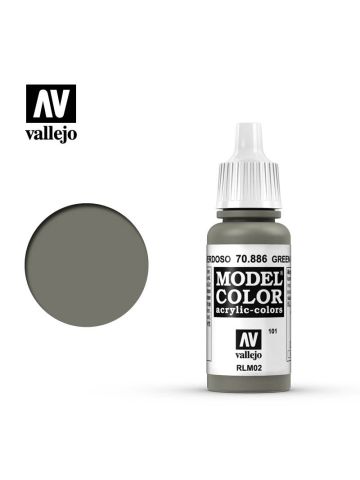Vallejo Model Color 70886 Green Grey Acrylic Paint