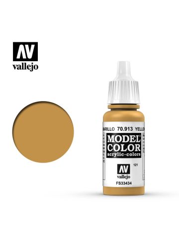 Vallejo Model Color 70913 Yellow Ochre Acrylic Paint