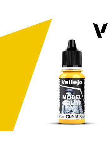Vallejo Model Color 70915 Deep Yellow Acrylic Paint