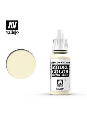 Vallejo Model Color 70918 Ivory Acrylic Paint