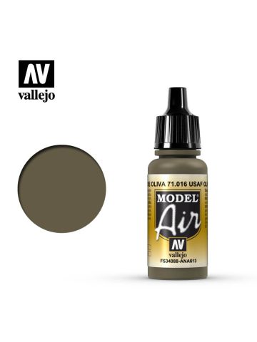 Vallejo Model Air 71016 US Dark Green Acrylic Paint