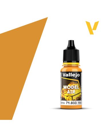 Vallejo Model Air 71033 Yellow Ochre Acrylic Paint