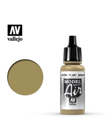 Vallejo Model Air 71067 Bright Brass Acrylic Paint