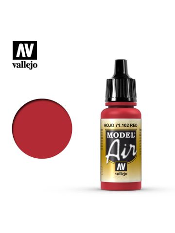 Vallejo Model Air 71102 Red Acrylic Paint