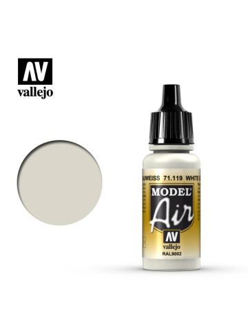 Vallejo Model Air 71119 White Grey RAL9002 Acrylic Paint