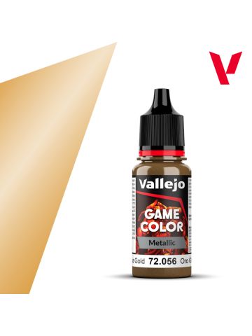 Vallejo Game Color 72056 Glorious Gold Metallic Acrylic Paint