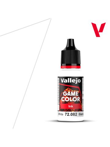 Vallejo Game Color 72082 White Ink Acrylic Paint