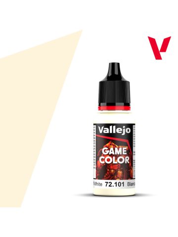 Vallejo Game Color 72101 Off White Acrylic Paint