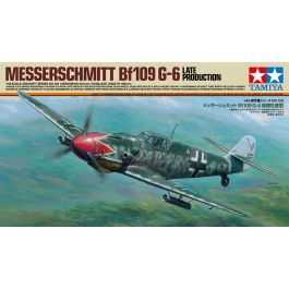Tamiya 61128 Messerschmitt Bf109 G-6 Late Production 1/48 Scale Model Kit