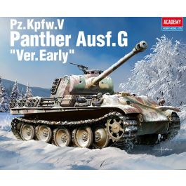 Academy 13529 Pz.Kpfw. V Panther Ausf. G Early Version 1/35 Scale Plastic Model Kit