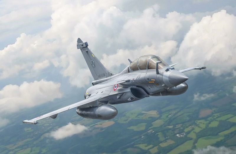 Italeri 90092 Dassault Rafale B 1/72 Scale Plastic Model Kit