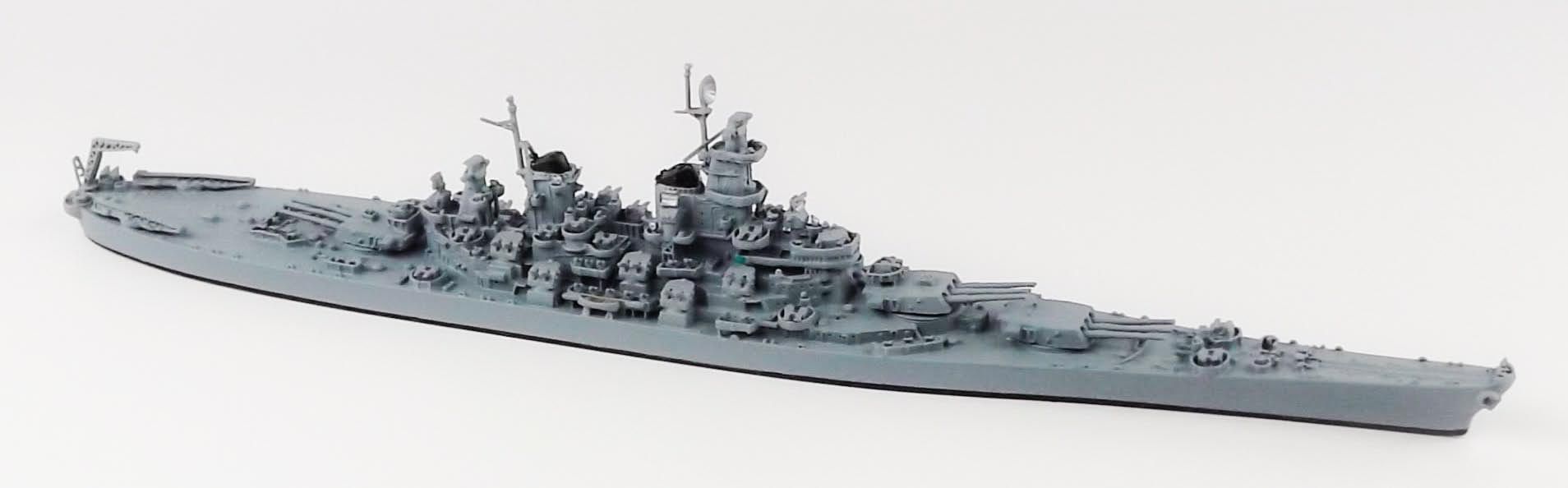 Neptun 1300A US Battleship Missouri 1945 1/1250 Scale Model Ship
