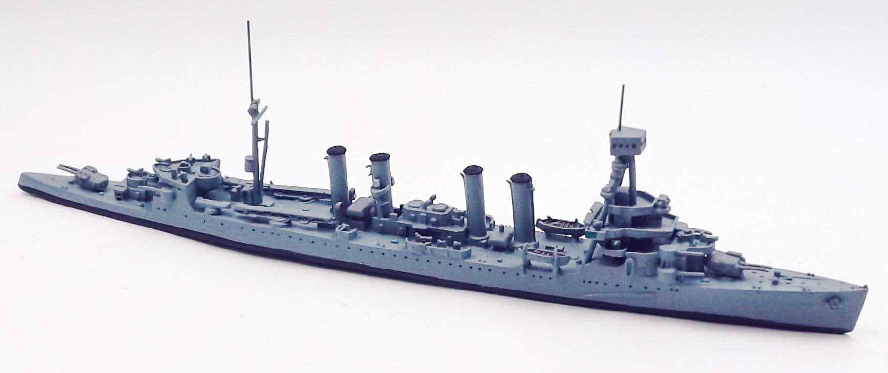Neptun 1343 US Light Cruiser Omaha 1942 1/1250 Scale Model Ship