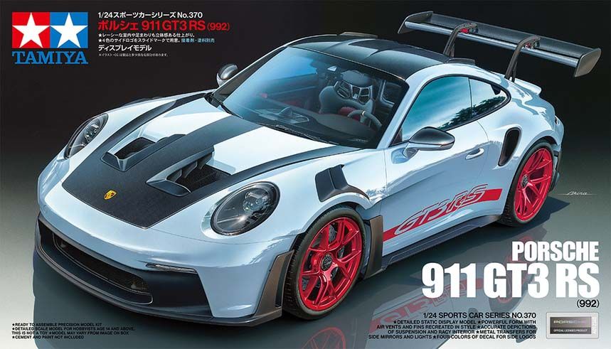 Tamiya 24370 Porsche 911 GT3 RS 1/24 Scale Plastic Model Kit