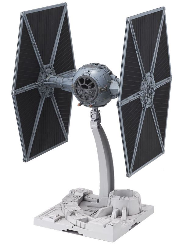 Bandai 2378860 Star Wars TIE Starfighter 1/72 Scale Plastic Model Kit
