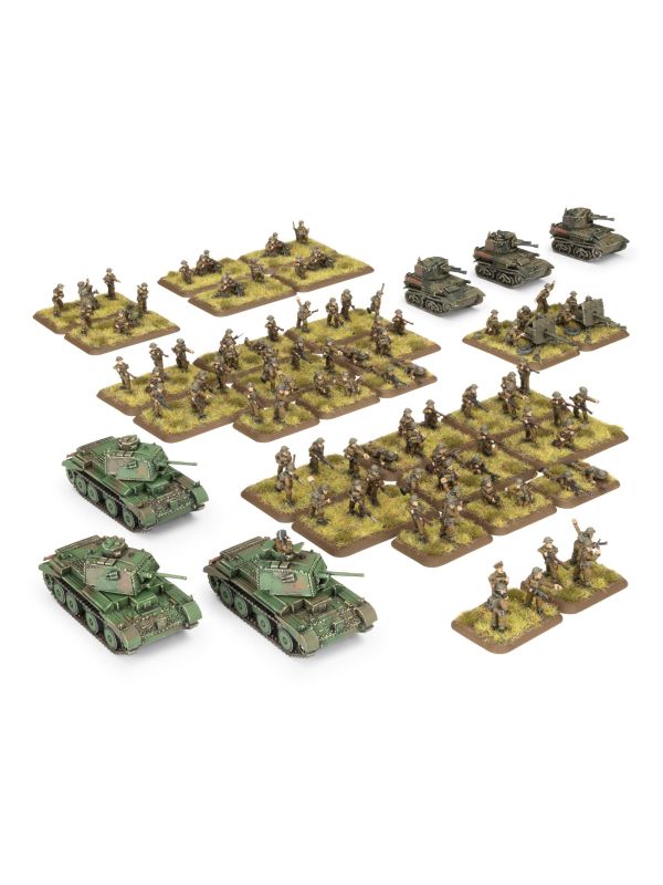 Flames of War BRAB19 British Rifle Company Starter Force Infantry, Tanks & More