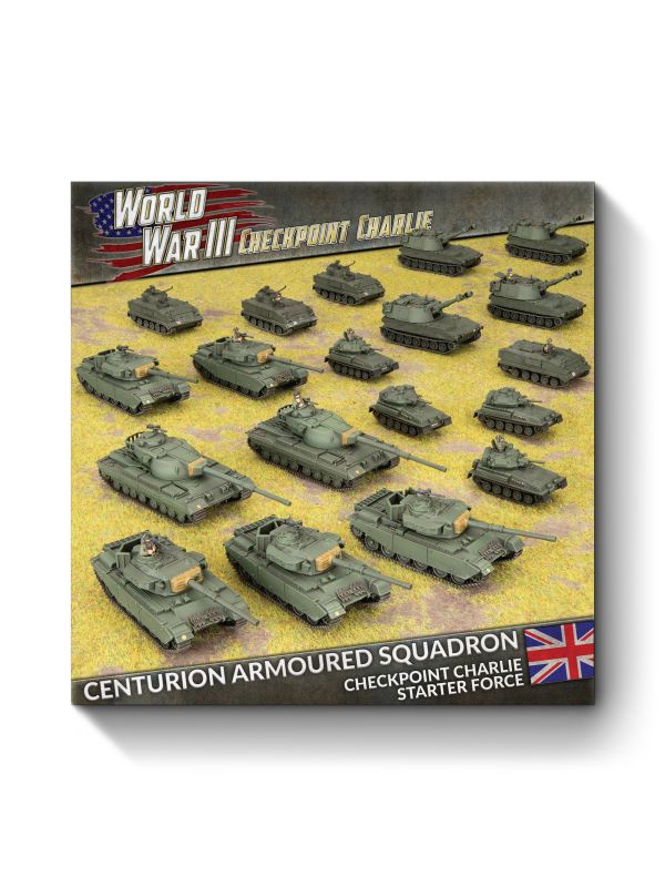 Team Yankee Centurion Territorial Armoured Squadron gaming miniatures