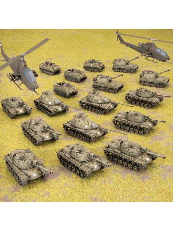 Team Yankee M48 Patton Tank Company Checkpoint Charlie Starter Set