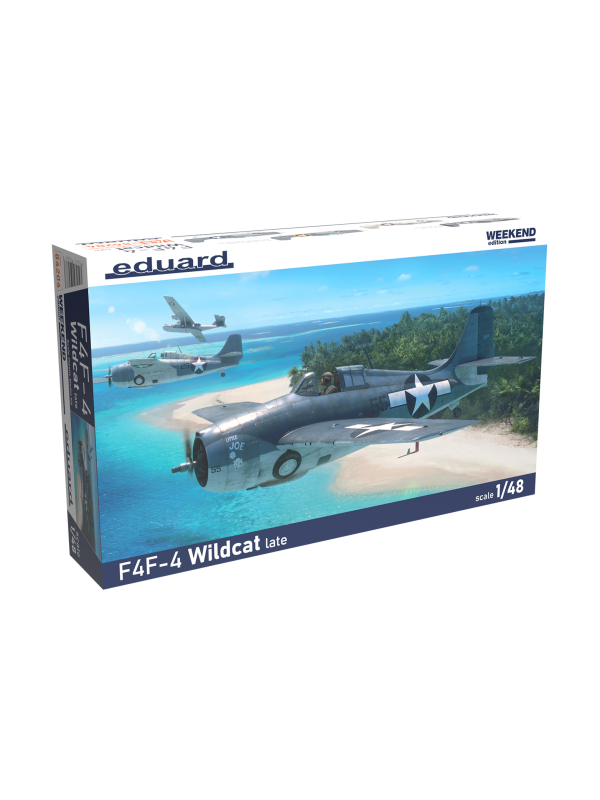 Eduard 1/48 F4F-4 Wildcat Late Production Weekend Edition model kit