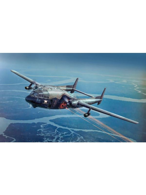 Italeri 1468 Fairchild C-119K Stinger Gunship 1/72 Scale Plastic Model Kit