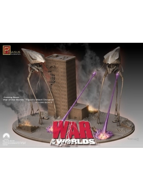 Pegasus War of the Worlds Tripods Attack Model Kit