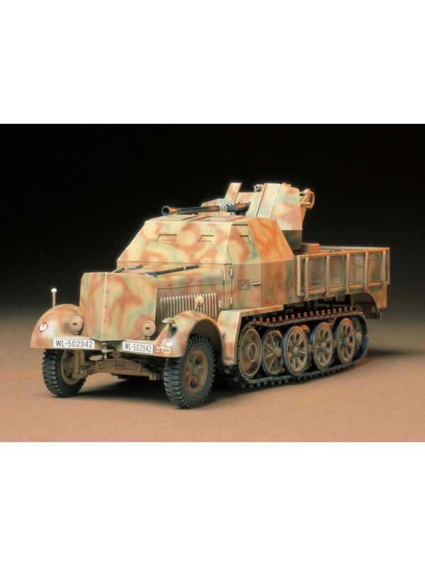 Tamiya 35144 WWII German Sd.Kfz.7/2 Flak 37 1/35 Scale Plastic Model Kit