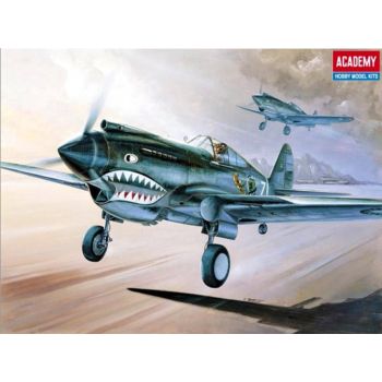 Academy 12280 P-40C Flying Tigers 1/48 Scale Plastic Model Kit
