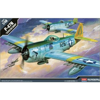 Academy 12281 P-47N Thunderbolt 'Expected Goose' 1/48 Scale Plastic Model Kit