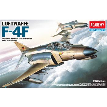 Academy 12611 German Luftwaffe F-4F Phantom II 1/144 Scale Plastic Model Kit
