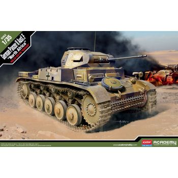 Academy 13535 Panzer II Ausf. F 'North Africa' 1/35 Scale Plastic Model Kit